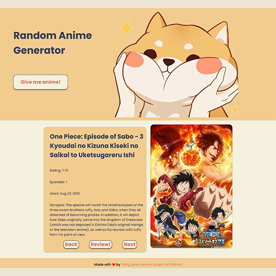 Anime react image